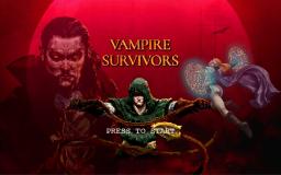 Vampire Survivors  Title Screen
